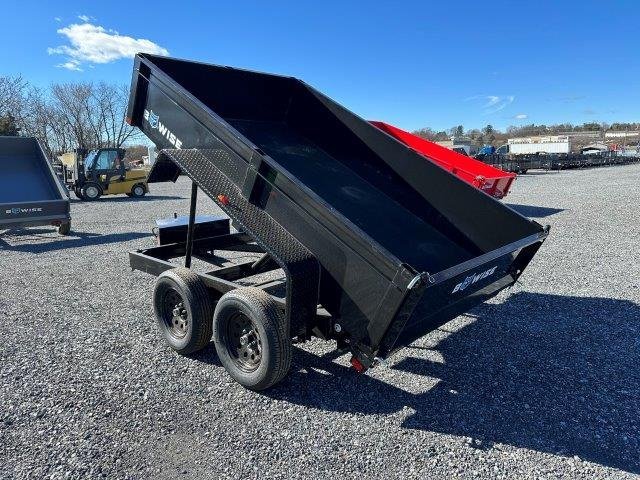 BWise 6 x 10 Low Profile Dump Trailer – Spreader Gate image 3