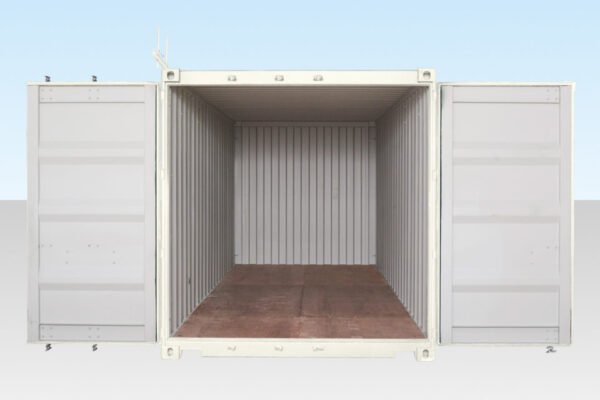 20Ft Shipping Container (One Trip) – White image 2