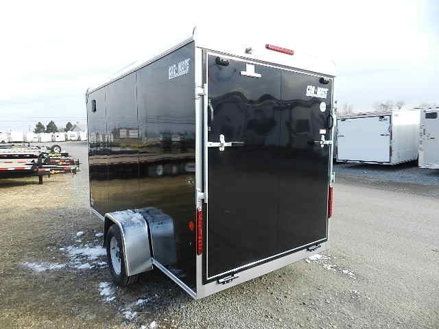 Car Mate 6 x 12 Enclosed Cargo Trailer – 6″ Added Height image 3