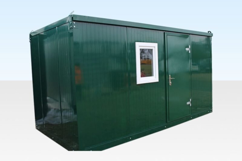 4.3m X 2.3m Flat Packed Office Cabin image 0