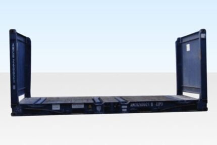 20Ft X 8Ft Used Flat Rack Shipping Containers image 0