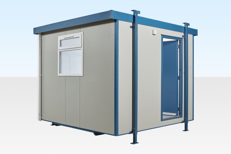 10Ft x 10Ft Jackleg Cabin (Site Cabin) image 2