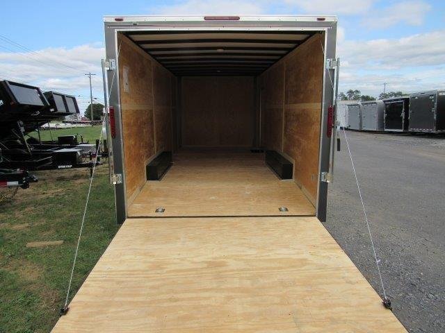 Homesteader 8.5 x 20 Enclosed 7K Car Trailer – 6″ Added Height image 3