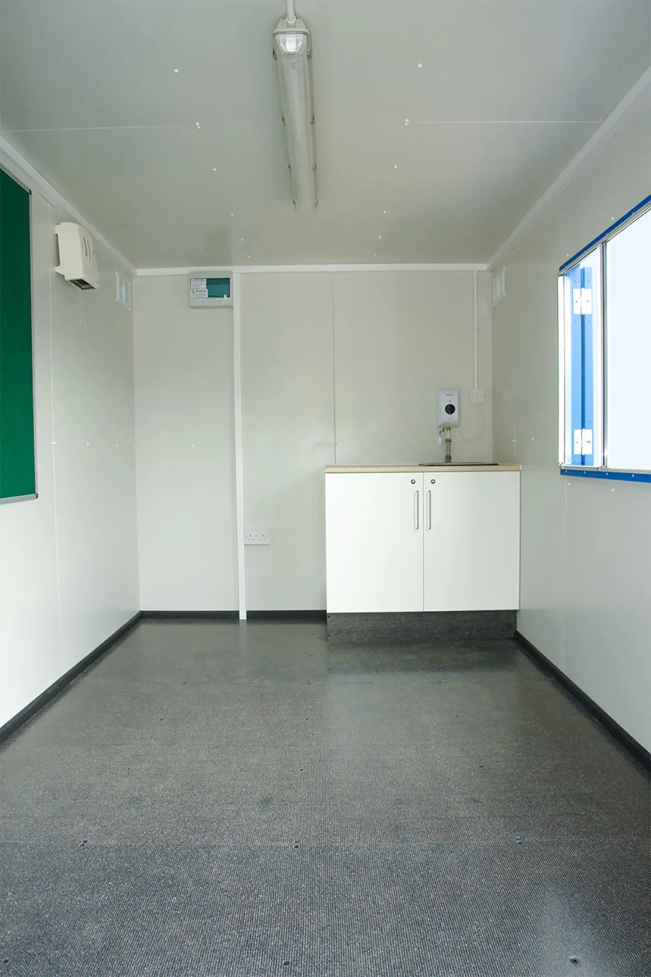 12Ft x 7Ft 6in Steel Mobile Anti-Vandal Office Cabin image 2