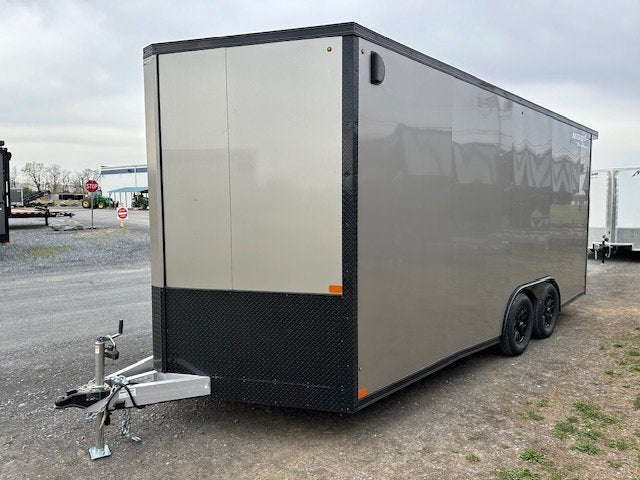 Nitro 8.5 x 18 Enclosed Aluminum Car Trailer – V Nose image 3