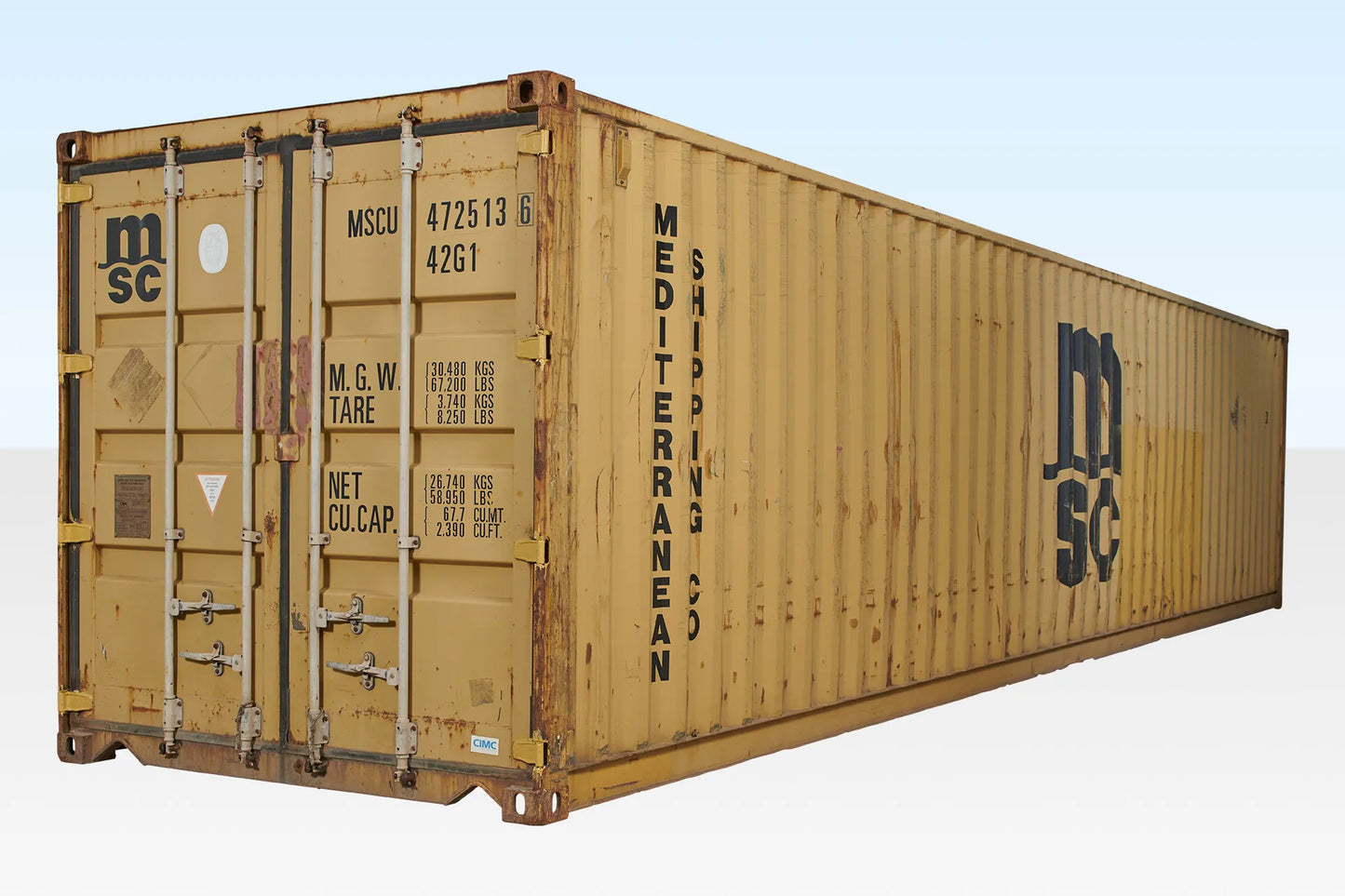 40Ft X 8Ft Used Shipping Container – Standard image 1