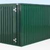 4m x 2.1m Powder Coated Flat Packed Store image 3