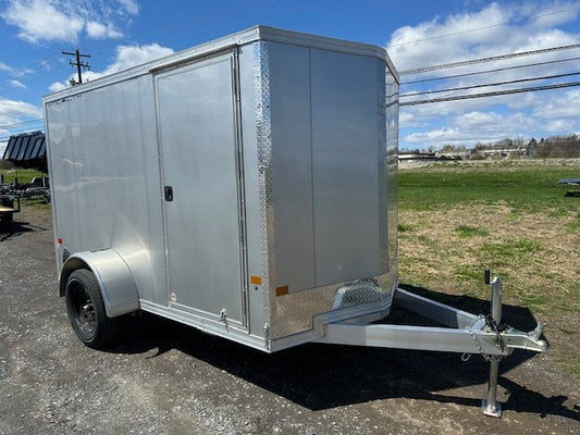Cargo Pro Stealth 6 x 10 V-Nose Aluminum Enclosed Trailer image 0