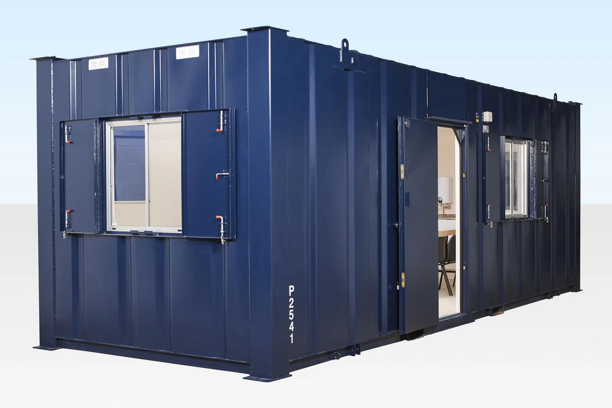 24Ft x 9Ft Steel Office/Canteen Cabin image 0