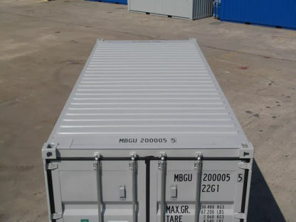 Grey New build 20ft Shipping Container image 1