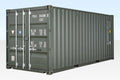 20Ft Shipping Container (One Trip) – Dark Green image 0