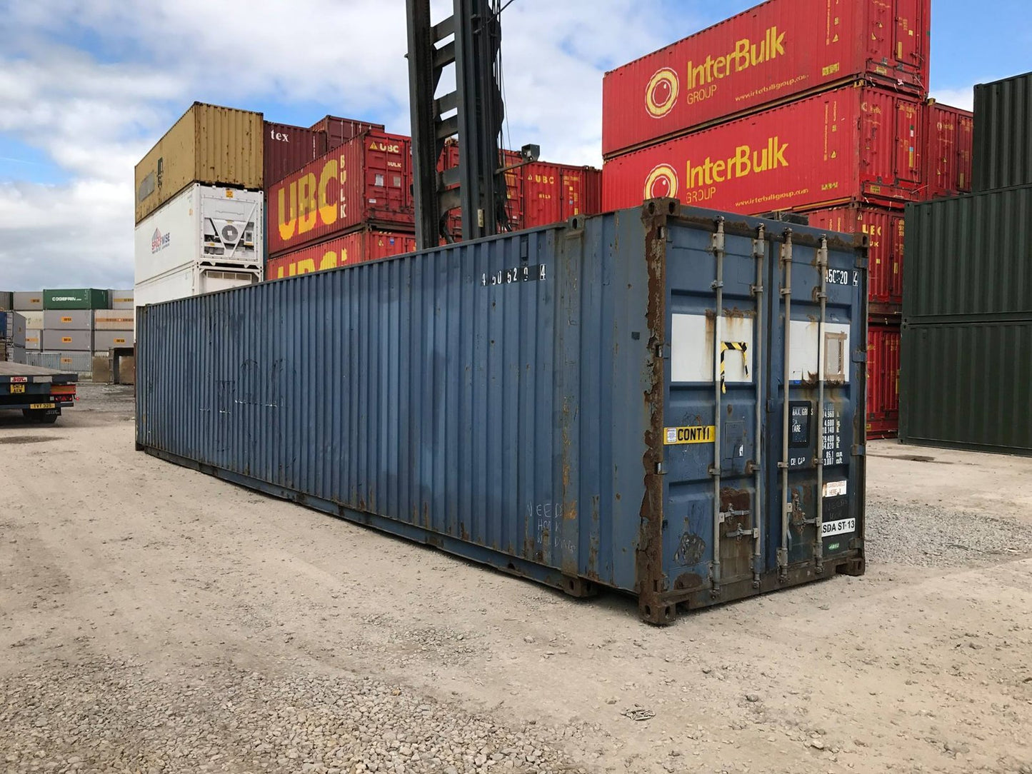 45ft Used Shipping Containers – Heavy-Duty &amp; Affordable image 0