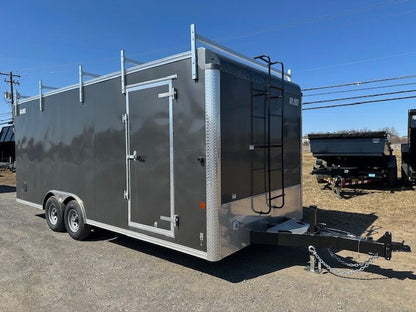 Car Mate 8.5 x 20 Enclosed Cargo Trailer – Contractor Ramp Door image 0