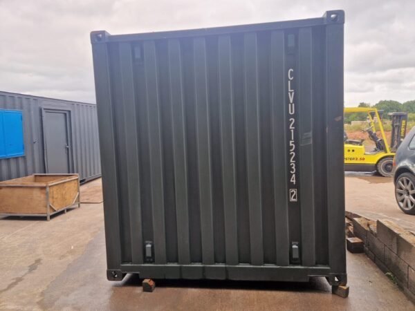 New 20Ft Shipping Container One Trip Green Easy Opening Door image 2