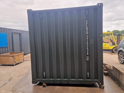 New 20Ft Shipping Container One Trip Green Easy Opening Door image 2