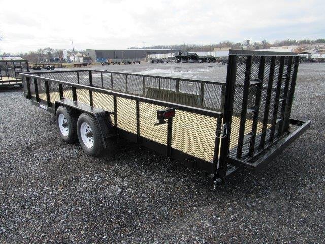 Premier 7 x 20 Landscape Utility Trailer – HD Ramp Gate image 3