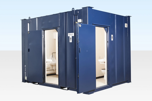 2+1 Steel Toilet Cabin 12Ft x 9Ft image 0