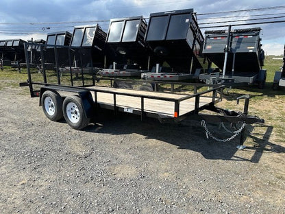 Car Mate 6 x 14 Landscape Utility Trailer – Landscape Ramp image 0