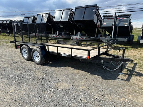 Car Mate 6 x 14 Landscape Utility Trailer – Landscape Ramp image 0
