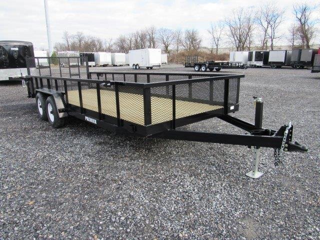 Premier 7 x 20 Landscape Utility Trailer – HD Ramp Gate image 0