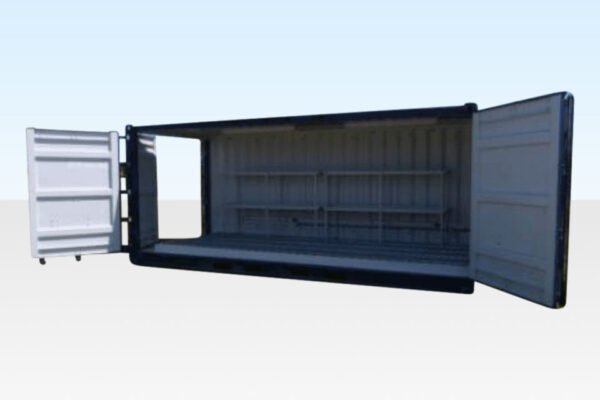 20Ft X 8Ft Open Side Bunded Open Mesh Floor Store image 0