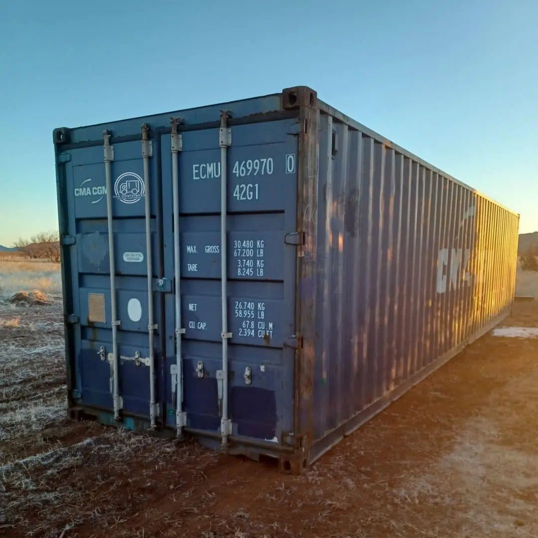 40Ft Hc Used Shipping Container High Cube Wind And Watertight image 0