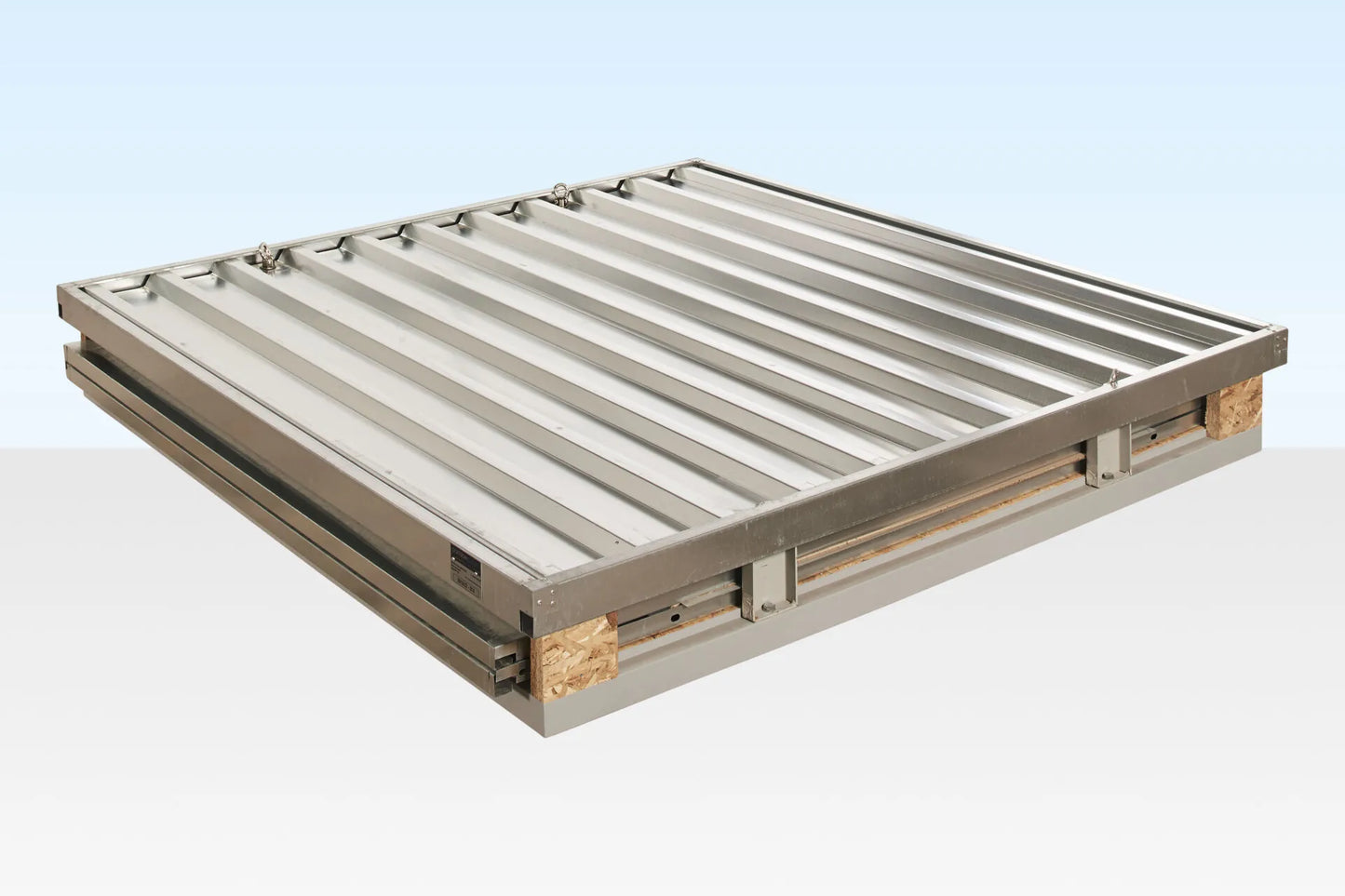 (2m) Flat Pack Metal Store image 0