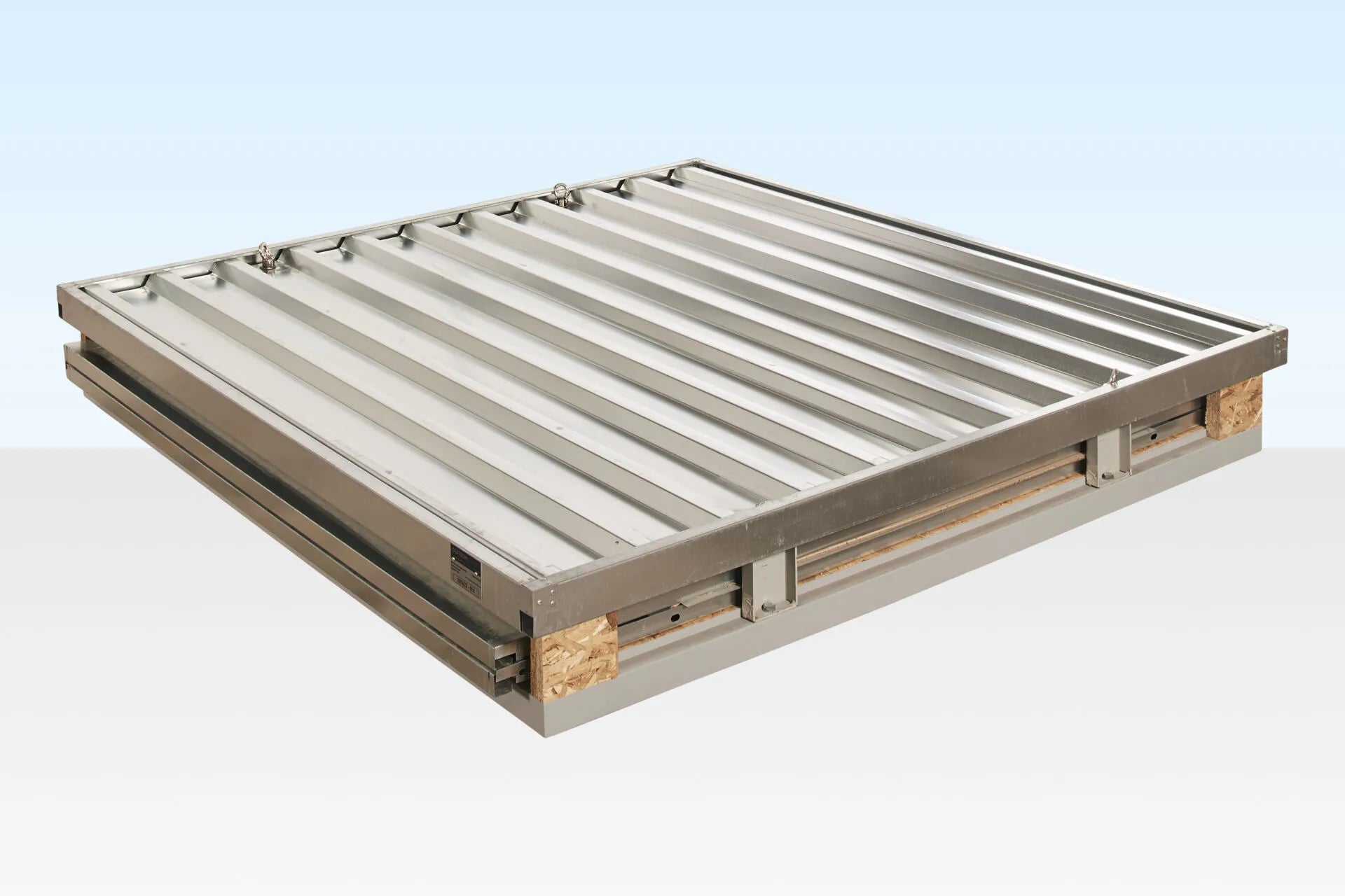 (2m) Flat Pack Metal Store image 0