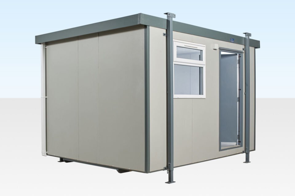 12Ft x 10Ft Jackleg Cabin (Plastisol) image 1