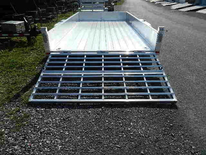Sport Haven 7×14 Aluminum Utility Trailer – Deluxe Package image 1
