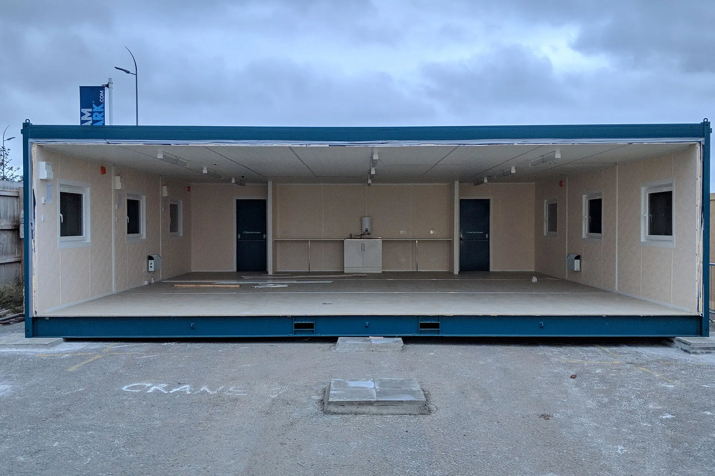 (3 Bay) Anti-Vandal Modular Building image 2