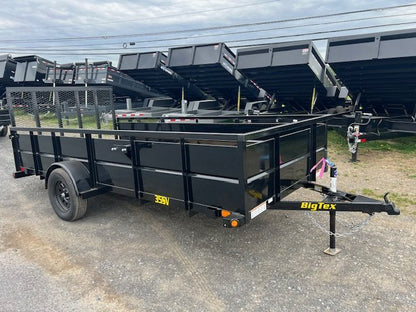 Big Tex 6 x 14 Landscape Utility Trailer – High Steel Sides image 0