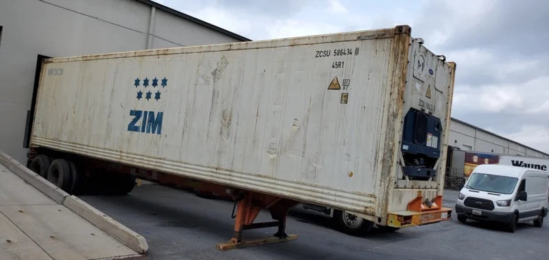 40ft HC Reefer Container–Wind &amp; Water Tight, Non-Working For Sale image 2