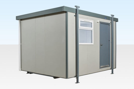 12Ft x 10Ft Jackleg Cabin (Plastisol) image 0