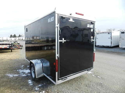 Car Mate 6 x 12 Enclosed Cargo Trailer – 6″ Added Height image 3