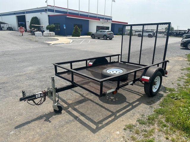 2015 Carry-On 5 x 8 Landscape Utility Trailer – Mesh Floor image 3
