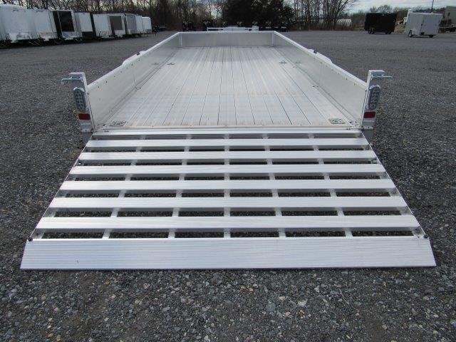 Sport Haven 7×18 Aluminum Landscape Trailer: Heavy Duty Ramp image 1