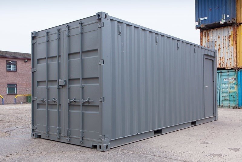 Clean 20FT used office containers image 2