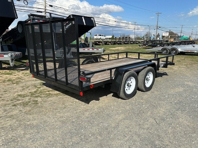 Car Mate 6 x 14 Landscape Utility Trailer – Landscape Ramp image 3