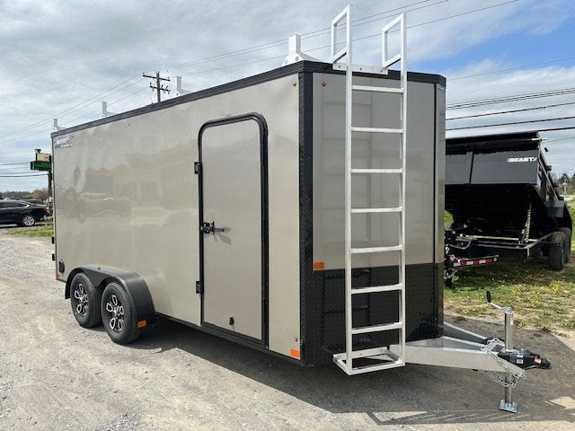 Nitro 7×16 Enclosed Cargo Trailer- Contractor Package image 0