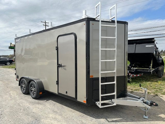 Nitro 7×16 Enclosed Cargo Trailer- Contractor Package image 0