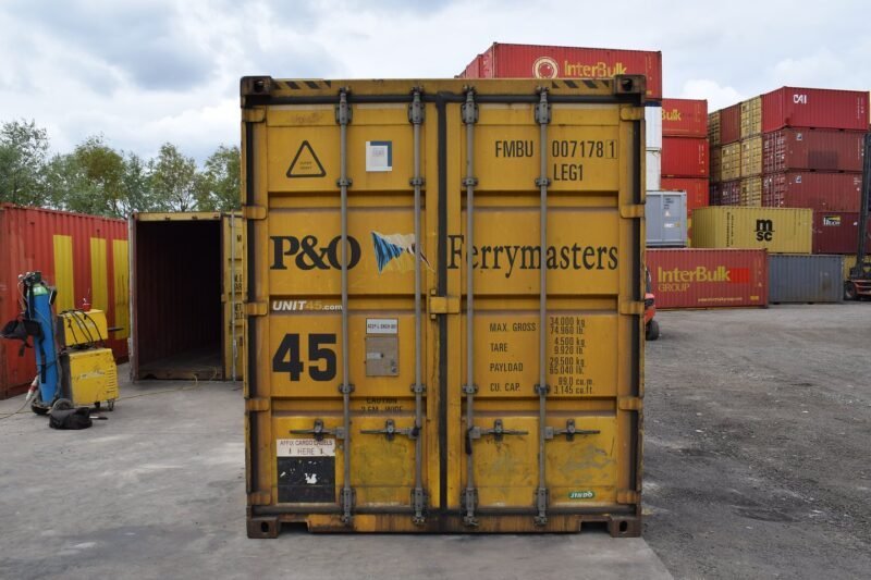45Ft Hc Used Shipping Container High Cube Wind And Watertight-Cargo Worthy image 2