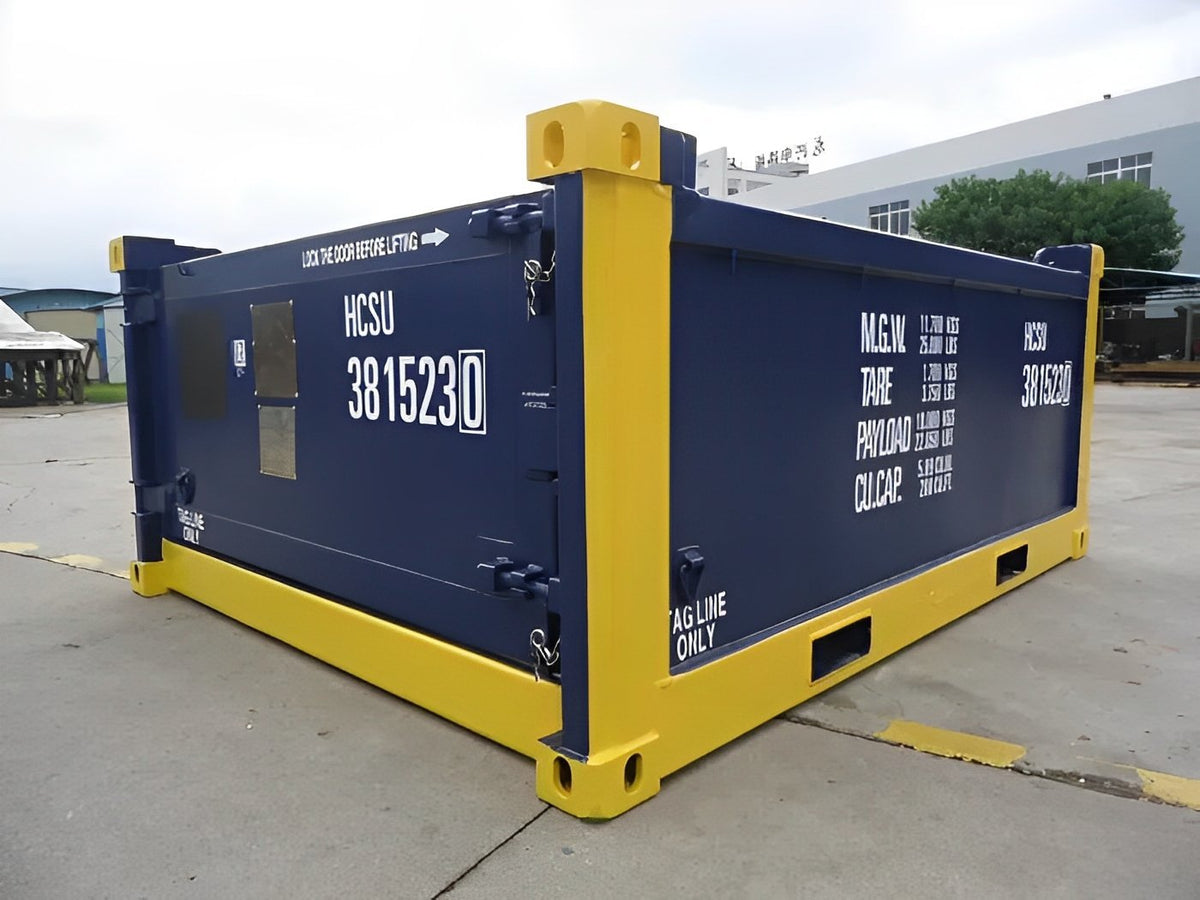 10ft DNV 2.7-1 Half Height Open Top Containers image 0