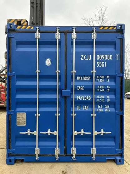 New 45‑ft High Cube Shipping Container – Bold Blue Finish image 3