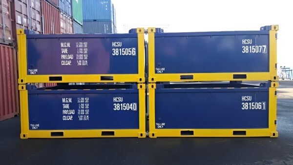 10ft DNV 2.7-1 Half Height Open Top Containers image 10
