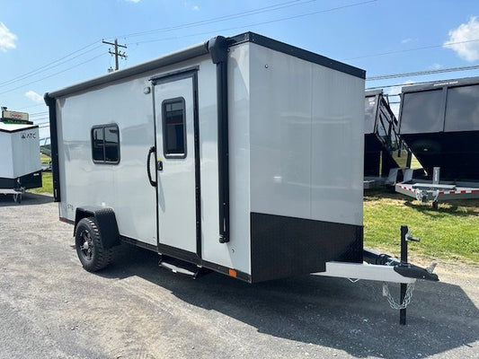 ATC 6.5 x 14 Aluminum Enclosed Trailer – Adventure Package image 0