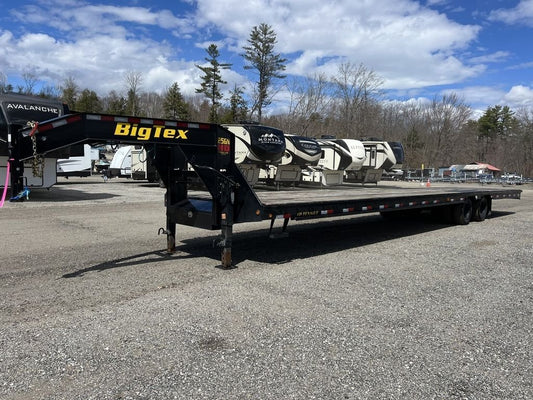 2023 Big Tex Trailers 8.5×40 25K HD Gooseneck Equipment w/Slide-Out Ramps image 0