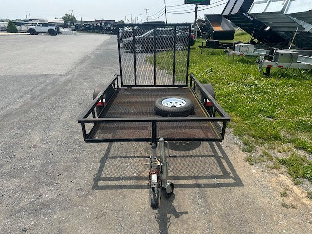 2015 Carry-On 5 x 8 Landscape Utility Trailer – Mesh Floor image 1