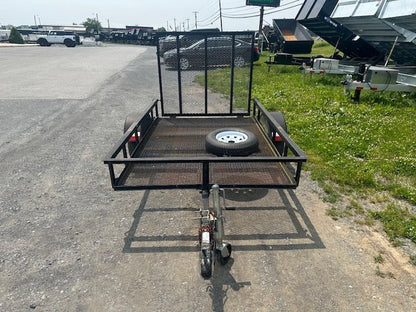 2015 Carry-On 5 x 8 Landscape Utility Trailer – Mesh Floor image 1
