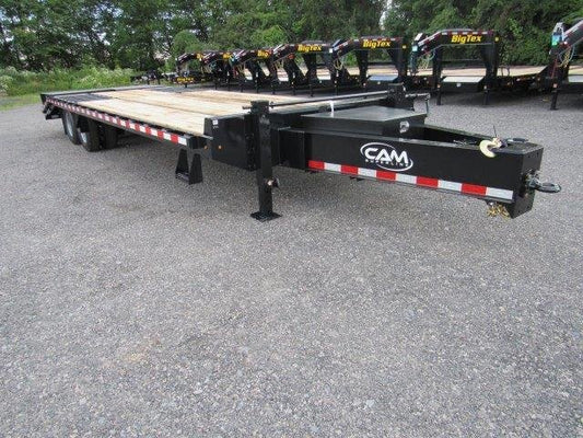 CAM Superline 8 x 27 Heavy Equipment Deckover Trailer – Super Ramps image 0